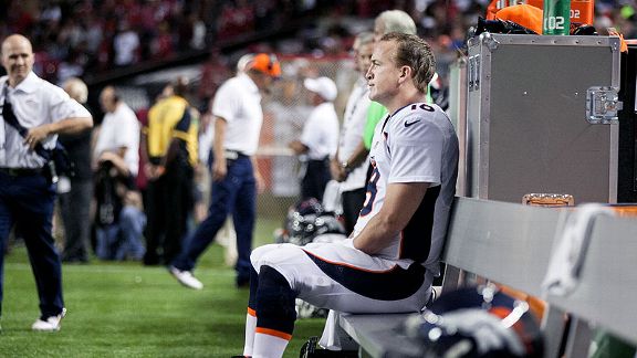 Manning will not know the extent of his injury until after an MRI on Monday.