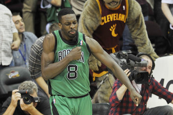 Jeff Green showing heart