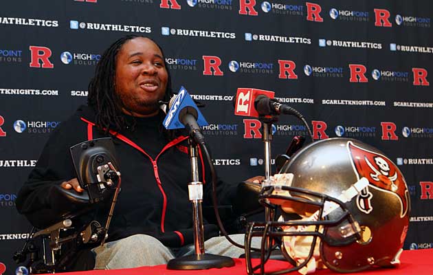 Eric LeGrand continues to inspire people three years after an injury left him paralyzed.