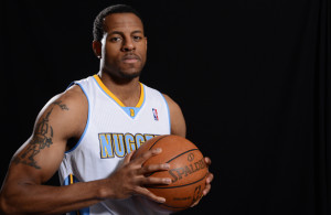 Andre Iguodala Press Conference and Portraits