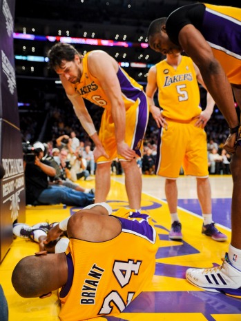 Kobe says he has shattered Achilles Recovery time..