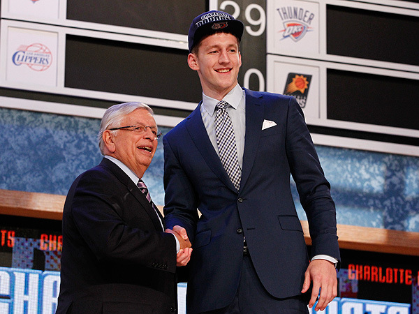 Cody Zellers draws comparison to LaMarcus Aldridge from Bobcats GM.