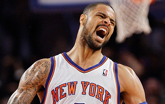 Tyson Chandler spent the summer working on his jump shot.