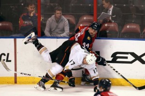 The Anaheim Ducks look to rebound after their nine game point streak was snapped Tuesday at Florida (J Pat Carter, AP)
