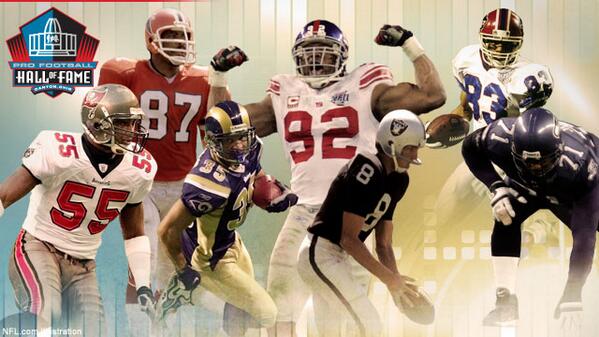 These seven men will gain immortality in August when they become enshrined forever in the Pro Football Hall of Fame.